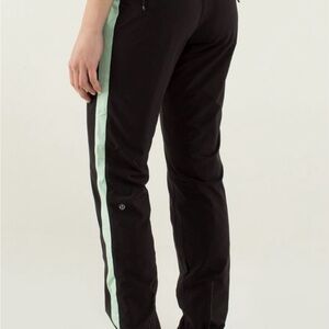 lululemon athletica Black and Mint Pants